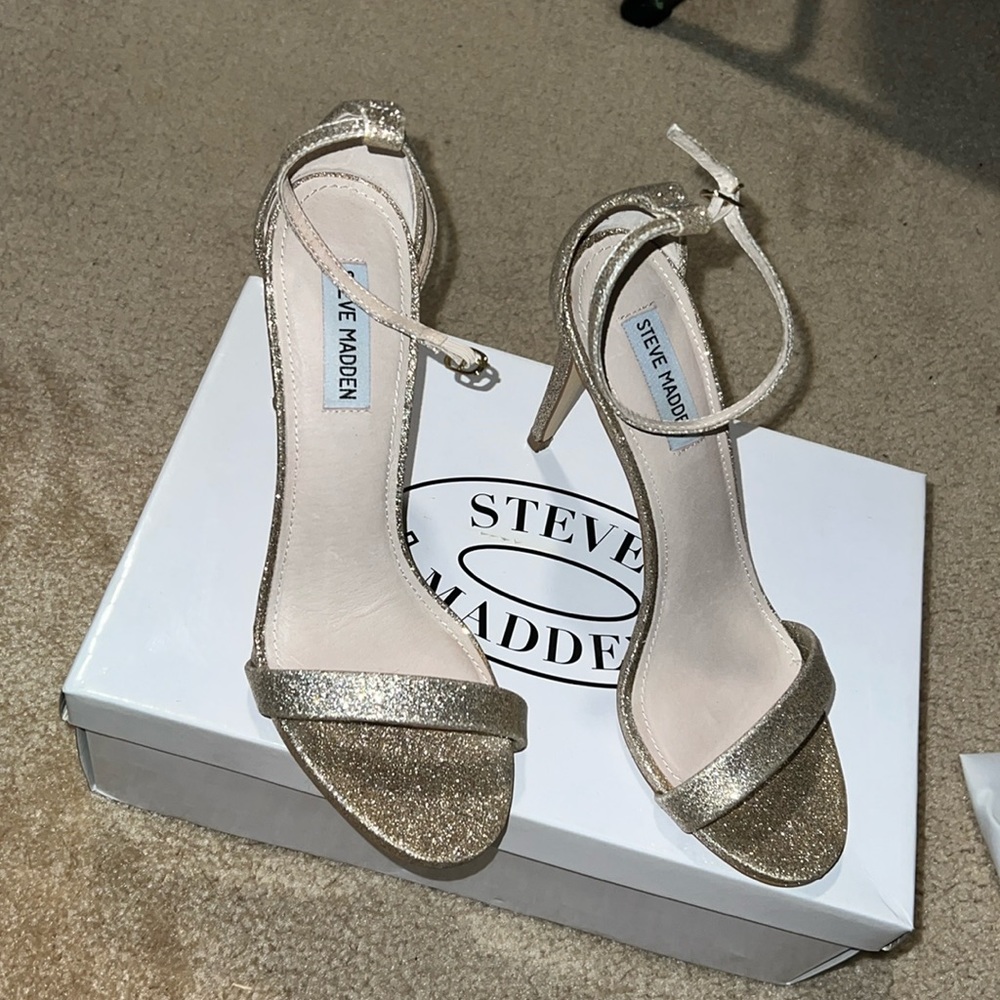 Gold heels